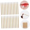GALPADA 50pcs Lipstick Applicators Wooden Lip Brushes Mascara Applicator Lip Balm Brush for Gifting view 2