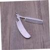FOMIYES Stainless Steel Folding Beard Comb for Men Anti-Static Hair Comb Pocket Size Styling Tool Sturdy Grooming Accessory for Facial Hair Care view 3