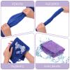 3Pcs African Bath Sponge African Exfoliating Net Exfoliating Body Scrubber Back Scrubber for Shower Exfoliat Washcloth Long Wash Net Bath Sponge for Men Women Daily Shower Bathing view 4