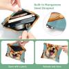 2Pcs Shrapnel Pouch for Purse, Cute corgi Dog-1225 Waterproof Makeup Bag, Portable Pouch for Women Gifts view 3