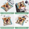 2Pcs Shrapnel Pouch for Purse, Cute corgi Dog-1225 Waterproof Makeup Bag, Portable Pouch for Women Gifts view 4