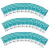 100 Pcs Post Wax Oil Wipes, Wax Remover for Skin Cleanser, After Wax Care Reduces Redness, Removes Residue, Body & Facial Post Waxing Treatment, Post Wax Care Refill Pack for All Hair Removal Products view 1