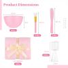 30-Piece Spa Kit  Towels, Spatulas, Brushes, Measuring Cups, Bowls, Perfect For Face Mask Mixing, Birthday Party Gifts view 3