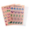 Bowitzki face Painting Practice Board 4pcs,Reusable Colorful face Paint Practice Board,Painting Makeup Exercise Template A4 Size (#2) view 1