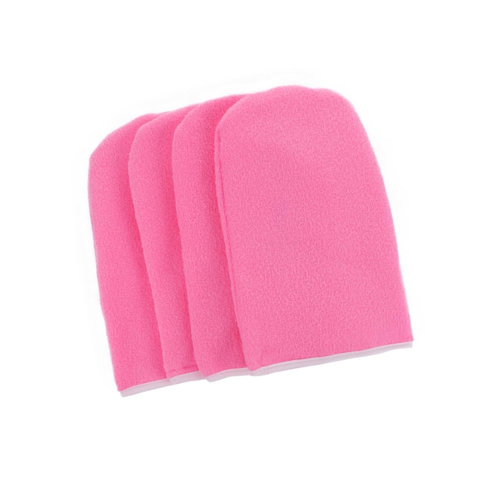 Beaupretty Paraffin Wax Gloves for Hand Therapy 2 Pairs Insulated Mitts for Women Thick and Large Covers for Moisturizing and Relaxation
