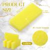 Batiyeer 100 Pcs Pumice Stone for Feet Scrubber Dead Skin Disposable Pedicure Pumice Stone Foot Shower Scrubber for Heel Cuticle Callus Remover Bath Spa(Yellow) view 2