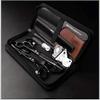 Professional Hairdressing Scissors 6.0 Inch-Stainless Steel Razor Sharp Shears-Barber Hair Cutting Scissors with Case(Flat cut 5.5 inch) view 4
