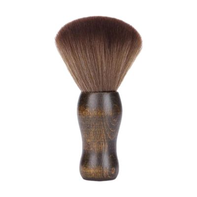 FashionCha Soft Barber Brush,Hair Sweep Tool Vinyl Record Cleaner Professional Cleaning Face Brush Neck Duster for Styling,Hair Cutting