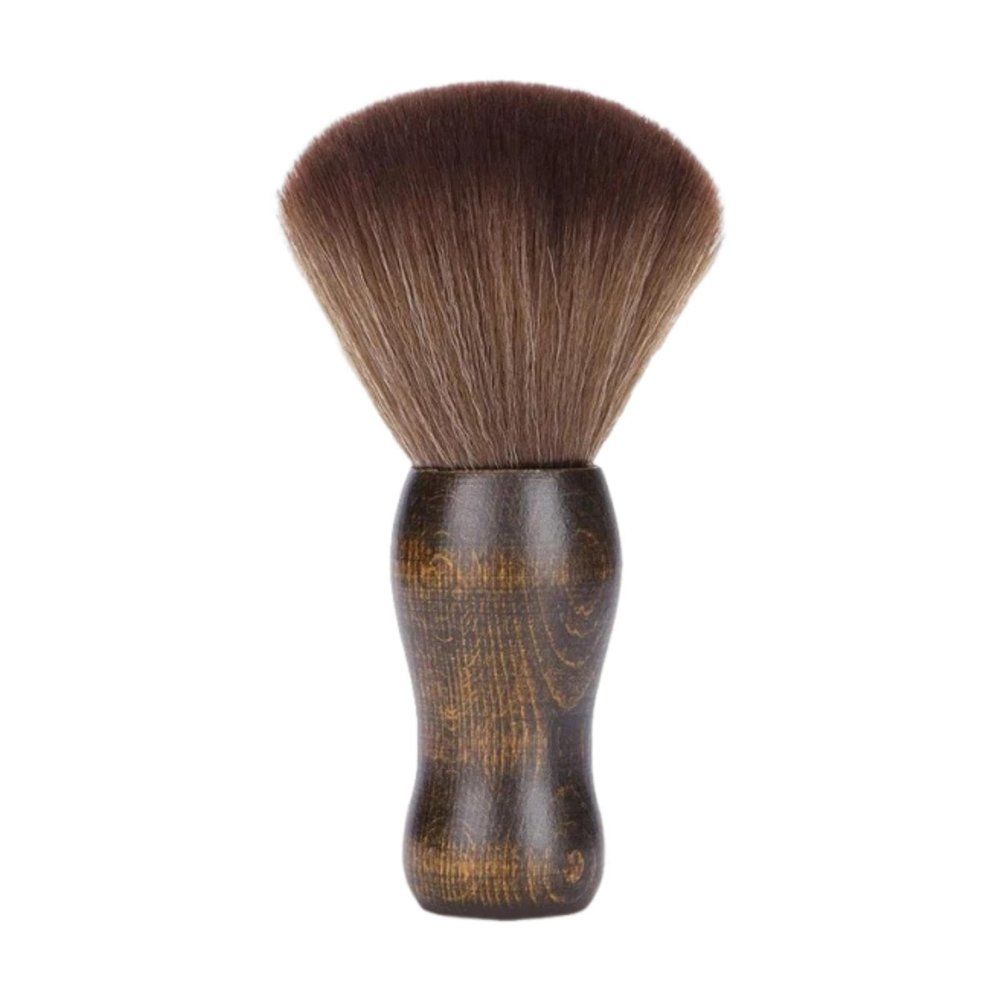 FashionCha Soft Barber Brush,Hair Sweep Tool Vinyl Record Cleaner Professional Cleaning Face Brush Neck Duster for Styling,Hair Cutting