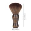 FashionCha Soft Barber Brush,Hair Sweep Tool Vinyl Record Cleaner Professional Cleaning Face Brush Neck Duster for Styling,Hair Cutting view 2