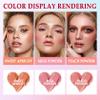 3 Colors Blush Stick,Solid Cream Blush,Multi-Use Blush Stick for Cheeks,Lips and Eye,High Pigmented Blush Makeup Stick Set B view 2
