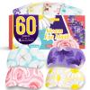 AROIC 60 Pack Steam Eye Masks Disposable for Dry Eyes, Heated Eye Mask Warm Compress for Eyes, Relaxation Valentines Day Gifts, Travel Essentials - Lavender, Unscented, Chamomile, Rose view 1