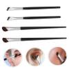 BATHVEVE 4pcs Eye Makeup Angled Eyeliner Brush Brow Brush Concealer Blending for Makeup Precision Eyeliner Tool Gentle Skin view 3