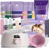 BLITZWAX Brazilian and Bikini Waxing Kit with 1lb Lavender Hard Wax Beads, Digital Wax Warmer for Face, Legs, Body, Beginner Friendly, At Home Hair Removal Kit for Women, 7 Packs Wax Beans view 1