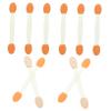 EPIGEIST 100Pcs Dual Ended Eyeshadow Applicators Sponge Makeup Tool for Precise Application Non for Eyeshadow Eyebrow and Glitter Use Convenient view 1