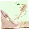 BATHVEVE Foot Natural Bristle Brush Pumice Stone for Exfoliating Removal Handle Scrubber Tool for Smooth Skin Pedicures and Spa Massage Treatment view 3