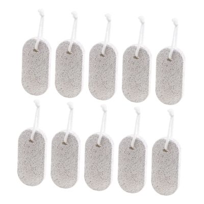 DEARMAMY 20Pcs Volcanic Stone Foot Rubbing Tool Dead Skin Remover Accessories for Home Foot Care Natural Pumice for Calluses and Exfoliation