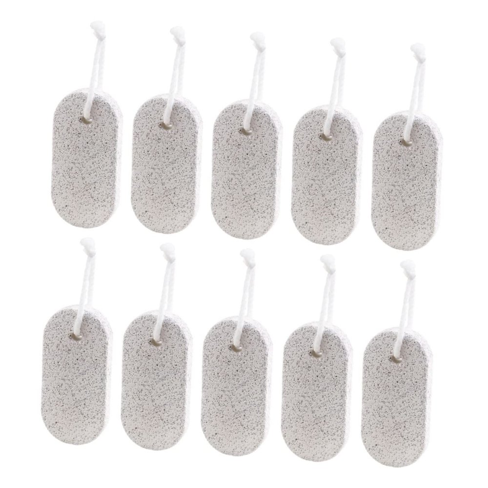 DEARMAMY 20Pcs Volcanic Stone Foot Rubbing Tool Dead Skin Remover Accessories for Home Foot Care Natural Pumice for Calluses and Exfoliation