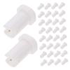 EPIGEIST 100Pcs Eyelash Bottle Needles Anti-Clog Nozzle for Lash Extensions Precision Pin Applicator Tool for Eyelash Professionals view 1