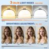 KIRKAS Half Moon Light for Nail Desk, 24in Foldable Nail Lamp for Desk view 2