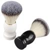 BATHVEVE 2pcs Shaving Brush Handle Soft Bristles for Gentle Beard Care for Home and Barber Use Lightweight and Beard Grooming Tools view 1