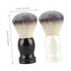 BATHVEVE 2pcs Shaving Brush Handle Soft Bristles for Gentle Beard Care for Home and Barber Use Lightweight and Beard Grooming Tools view 4