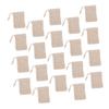 NIYANGLE 20pcs Lightweight Cotton Soap Bag Portable Mesh Net Pouches Exfoliating for Skin Care view 1