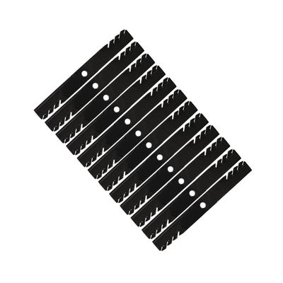 Replacement part fits Twelve (12) 96-749 Blades 60" Fits Exmark Lazer Z 103-6393S 103-6398 116-5174 CHStet45570