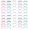 FZBNSRKO 50 Pcs Handle Grip Nail Brush,Nail Brushes Bulk Small Fingernail Scrub Cleaning Brushes for Toes/Nails Cleaner(Mixed Color) view 1