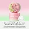 APRILSKIN Pink Aloe Cleanser with Pore Brush: Pink Aloe Facial Polish Cleanser and Pore Cleansing Facial Silicone Brush view 2