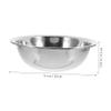 DECOMELODY Portable Stainless Steel Foot Soaking Bath Basin Face Washing Laundry Tub for Home Travel Versatile Lightweight and Stylish Design for Foot Care and view 2