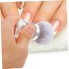 HAKIDZEL Nail Cleaning Brush Applicator Small Powder Brush for Makeup and Manicure Durable Reusable Design for Fingernail Dust Removal present for Beauty Enthusiasts view 4