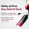 MILKTOUCH Black Peel Off Lip Tattoo - Long-Lasting Matte Lip, Waterproof & Transfer-Proof, Highly Pigmented, Stay-On-All-Day Lip Tint Stain| Stocking Stuffers for Women (4.5g) #05 Black Fig view 4