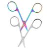 ARTSEWPLY 2pcs Facial Hair Scissors Nose Hair Clippers Lightweight for Travel for Friends view 1