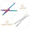 ARTSEWPLY 2pcs Facial Hair Scissors Nose Hair Clippers Lightweight for Travel for Friends view 4