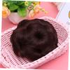 GANAZONO 2Pcs Flower Design Ponytail Chignon Hair Bun Clips for Women Synthetic Updo Accessories Deep Easy to Wear Hair Decoration for Special Occasions view 3