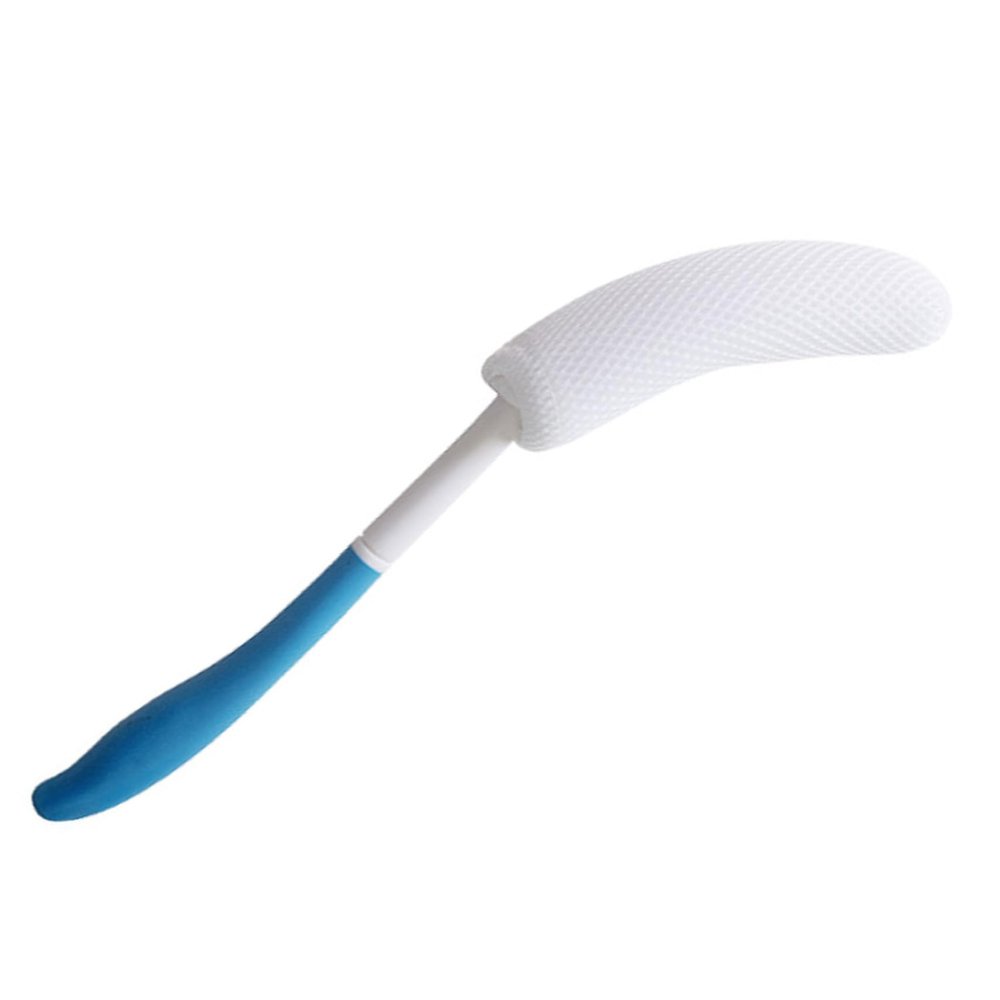 Gogogmee 1Pc Long Handle Exfoliating Bathing Brush for Shower Back Cleaning Convenient Design for Deep Skin Cleansing Relaxation for Home Use