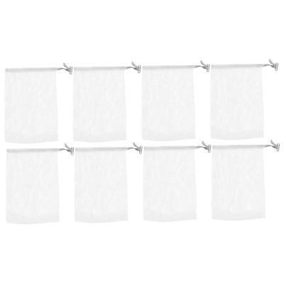 Face Cleaning Foaming Nets Cloth Soap Mesh Bags 8pcs for Travel