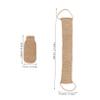 HAKIDZEL 2pcs Back Loofah Strap Exfoliating Gloves Body Brush Set Shower Mitts for Men Women view 2