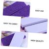 EXQUIMEUBLE 4pcs Foot Care Exfoliator Pedicure Tool Pumice Stone Dead Skin Remover Foot Massage Tool view 2