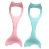 Beavorty 2pcs Silicone Eyeliner Aid Tools Makeup Aids Curved Brush Eyeliner Stencils for Women Easy Eye Makeup view 1