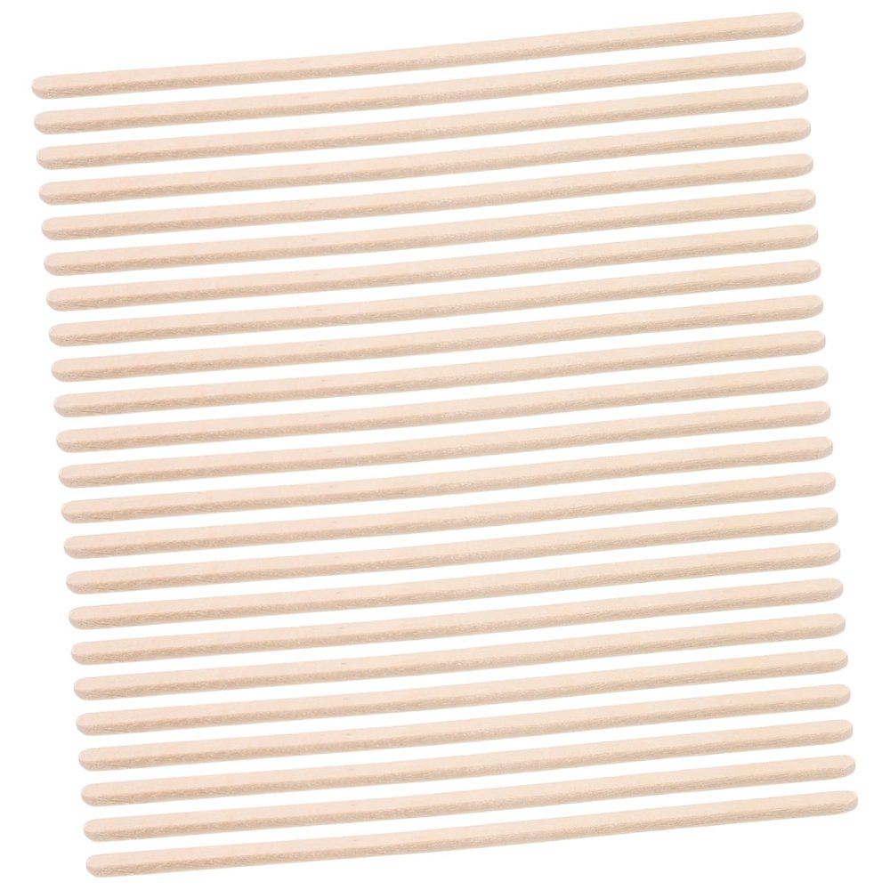 DECORNIJIA 100pcs Wooden Waxing Sticks for Hair Removal Spatula Applicators for Facial and Eyebrow Grooming