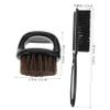 ERINGOGO 1set Hair Detangler Brush Neck Duster Grooming Kit for Men Soft Bristle Beard Brush Hair Styling Tools for Easy Detangling view 2