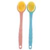 Beaupretty 2Pcs Long Handle Bath Body Scrubbers Back Exfoliating Brushes for Deep Cleaning Supplies with Durable Handle and Pbt Bristles for Smooth Skin view 1