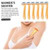 GANAZONO 6Pcs Women Hair Removal Razors for Arms Legs and Intimate Areas Safe Portable and Easy to Use Trimmer for Smooth Skin Present for Friends and Family view 4