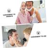 Healvian 1set Rechargeable Electric Shaver for Men USB Charging Mini Portable Beard Trimmer for Travel Material Easy to Clean and Use view 3