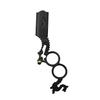 BIUDECO Manual Hair Beard Shaving Razor Lightweight Double Ring Design for Easy Haircutting and Beard Trimming for Home and Salon Use Included Black view 1