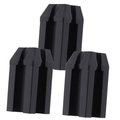 WRITWAA 4sets 3pcs Brow Pencil Sharpener Portable Makeup Tool for Eyeliner Lip Liner Durable Lightweight Design Essential Cosmetic Supply for Effortless Sharpening Black 3pcs*4