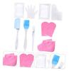 EXQUIMEUBLE 1Set Moisturizing Gloves and Foot Covers for Paraffin Wax Treatment Exfoliating Scrub Accessory for Hand and Foot Care Overnight Skin Repair for Dry Cracked Skin Washable view 3
