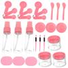 MERRYHAPY 1Set DIY Facial Mask Mixing Bowl Set Medium Sized Skincare Tools for Homemade Masks Reusable Makeup Kit with Bowls Brushes and Measuring Spoons for Ladies view 1